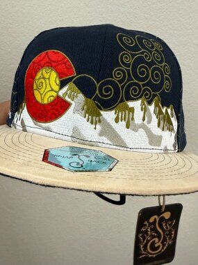 Grassroots California Dabroots Snapback Hat Size L/XL NEW